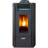 Qlima Pelletkachel Viola 100s-line - 8,9kw - Zwart