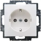 Busch-Jaeger Busch Jaeger Inbouwstopcontact Balance Met Aarde (randaarde) 1-polig Wit Ip20
