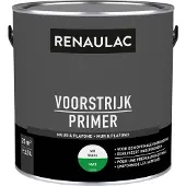 RENAULAC Primer - Muur En Plafond - Mat Wit - 2,5l