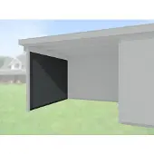 Weka Zijwand Voor Tuinhuis 172 295cm Antraciet