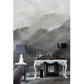 Overig Vliesbehang Vanilla Lime 14317 Bergen - Antraciet - 2,70m X 450cm
