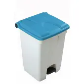 Engels Witte Pedaal-afvalbak – 45 Liter, Pp Kunststof