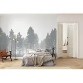 Overig Fotobehang Nebula - Groen - 2,50m X 350cm