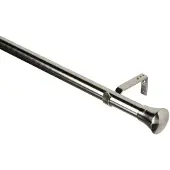 Overig Stockholm Uitschuifbare Gordijnroede Zwart 170-300 Cm X 25-28mm