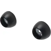 DecoMode - Gordijnsteun - Metaal - Zwart - Dia. 20mm - 2 Stuks – Steun In De Dag Halfrond