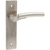 Avenue Deurkruk Op Schild Duo - Rvs - Blind - Schild 212x45 Mm