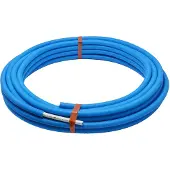 Sanivesk Meerlagenbuis Rol + Mantel Blauw 16mm 50m