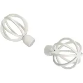 DecoMode Eindkop Cage Antraciet 20mm 2x