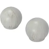DecoMode Eindkop Cap Zwart 20mm 2x