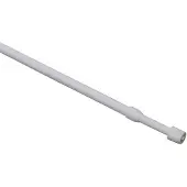 Sencys - Gordijnroede - Queen - Verstelbaar - Wit - 80-110 Cm