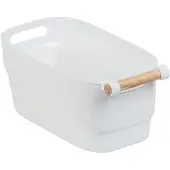 Wenko Badkameropberger - Organizer - Met Handvat - Wit - 19,5x28,5x37,5cm