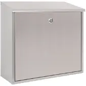 Sencys Wandbrievenbus 150 - Staal En Rvs - 36x36,5x10 Cm