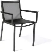 Overig Arcane Tuinstoel Horizon Stapelbaar Textileen Aluminium