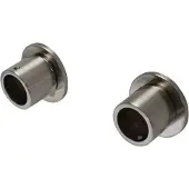 DecoMode - Gordijnsteun Idd - Metaal - Geborsteld Nikkel - Dia. 20mm - 2 Stuks