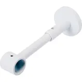 DecoMode Gordijn Steunen Inkortbaar 7-15cm Wit Mat 28mm