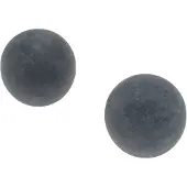 DecoMode Gordijnknop Sphere Grijs - 2 Stuks