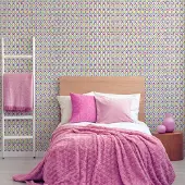 Overig Vliesbehang Good Vibes Gv24290 - Felroze - Geel - Regenboog Metallic - 10,05m X 53cm