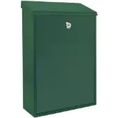 Sencys Wandbrievenbus 70 - Staal - Groen - 25x40x10cm