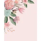 Overig Fotobehang Fleur Bisou - Roze - 2,50m X 200cm