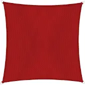 Overig Windhager Schaduwdoek Cannes 4x4m Rood