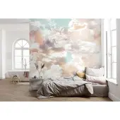 Overig Fotobehang Mellow Clouds - Meerkleurig - 2,50m X 350cm