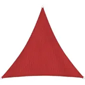 Overig Windhager Schaduwdoek Cannes Driehoekig 5m Rood