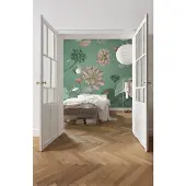 Overig Fotobehang Blissful - Groen - 2,50m X 200cm