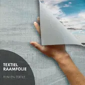 Overig Raamfolie Textiel Zilver 45x150cm