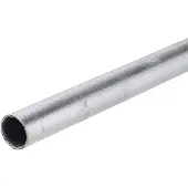 Overig Metalen Gordijnroede Industrieel - Grijs - 160cm - Muurbevestiging