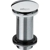 Wirquin Afvoerplug 100mm Met Clickwaste Chroom