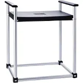 RIDDER Douchekruk Zac Xxl Zwart Pu/aluminium