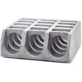 Mottez 3 Flessenrek Grijs