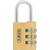 ABUS Combinatieslot Tcb32/30 - Massief Messing Voor Koffer - Behuizing 30mm