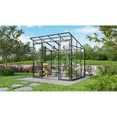 Vitavia Tuinkas Playa 5900 - Veiligheidsglas 3mm - Zwart - 254x192x231cm