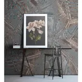 Overig Fotobehang Vanilla Lime 14345 - Grijs - Bruin - Paars - 2,70m X 450cm