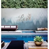 Overig Vliesbehang Vanilla Lime 14149 - Blauw - Grijs - Koper - 2,70m X 450cm
