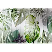 Elle Vliesbehang Tropical Lights - Groen - 2,70m X 450cm
