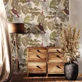 DecoMode Vliesbehang Fantasia Jungle - Multi - 10,05 M X 53 Cm