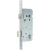 Sencys Insteekslot Cilinderslot Deurslot Voor Binnendeur 620 - Grijs Staal - 110x55mm