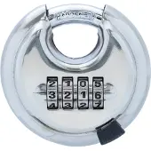 ABUS Discusslot Met Cijferslot Tcdi1/70 - Roestvrij Staal Hoge Veiligheid - Diameter 70 Mm