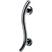 Overig Ridder Handgreep Art M 45cm Glanzend Chroom Golvend Rvs