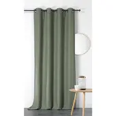 Overig Verduisterend En Isolerend Gordijn Boréal - Groen - 140 X 260 Cm