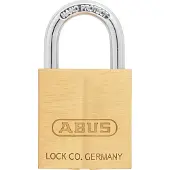 ABUS Hangslot Met Sleutel Kb4/30 - Massief Messing Voor Poort - Behuizing 30mm