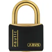 ABUS Veiligheidshangslot Kbmb3/40 Nautic - Massief Messing, Waterbestendig - Behuizing 40mm