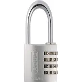 ABUS Combinatieslot Ca3/40hb40 - Massief Aluminium Voor Kluisje - Behuizing 40mm, Lange Beugel 40mm