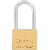 ABUS Hangslot Met Sleutel Kb5/40hb40 - Massief Messing, Lange Beugel - Behuizing 40mm, Beugel 40mm