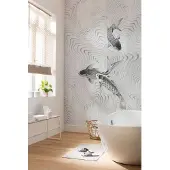 Komar Fotobehang Perfect Pounds - Zwart - 2,50m X 200cm