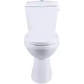 AquaVive Ippari Duoblok Toilet Met Softclose Toiletzitting - Pk - Wit