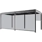 Central Park Rolgordijn Voor Pergola Riaci 300x572x218/230cm - 3 Stuks