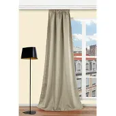 Overig Verduisterend Kant En Klaar Gordijn Beige 140 X 250 Cm
